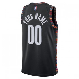 NBA Mænd Trøje Brooklyn Nets Custom 2025-26 Nike City Edition Sort Swingman